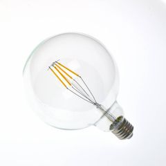 Crius - LED Filament Globe E27 Helder 2700K 6 watt G125