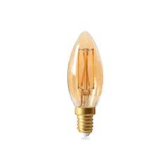 LED Filament Kaars Amber E14 2 watt