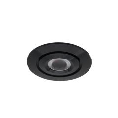 Suman zwarte led inbouwspot , dimbaar 3 watt 