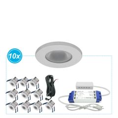 LED Inbouwspots Monno set 10