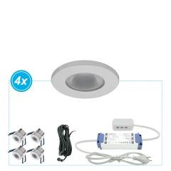 LED Inbouwspots Monno set 4