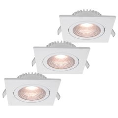 Led inbouwspots Milla - set van 3 (dimbaar)