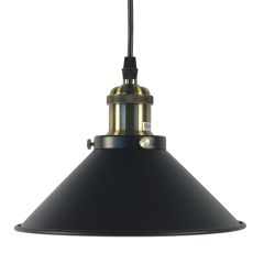 Industriële Hanglamp Zwart - Valott Cos