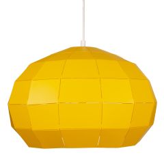 Hanglamp Modern Geel Rond Metaal - Scaldare Helmi