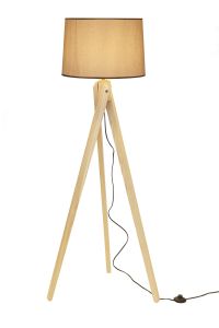 Staande Lamp Driepoot Hout - Valott Bamboo