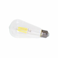 LED filament lamp ST64 E27 6 Watt 2700K Dimbaar - Crius