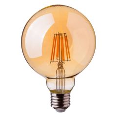 E27 Kogel Filament Melkglas LED 4 watt