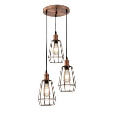 Moderne Drielichts Hanglamp 14 cm - Scaldare Avella