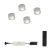 set van 4 Nani opbouwspots Veranda verlichting